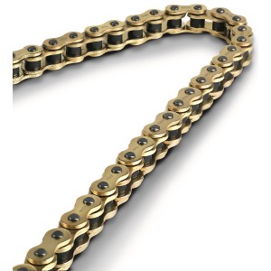 Łańcuch napędowy 520 RXP-110 - 110 ogniw - bez O-ringów - złoty - motocross do 500ccm