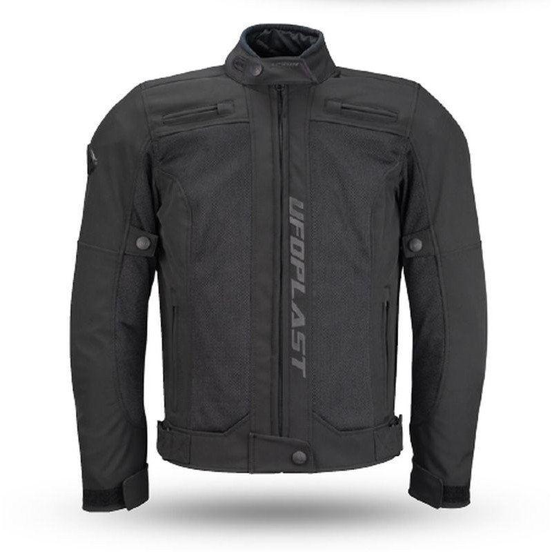 Kurtka męska UFO 2025/09 ACRON URBAN Softshell Airnet - czarna