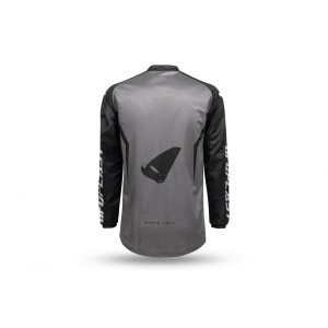 UFO Koszulka Bamberg Jersey Cross Szary/Czarny XXL - Kolekcja 2024