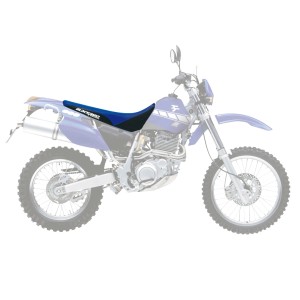 Pokrowiec / Poszycie na siedzenie Yamaha TT 350 '83-'96 - Tradycyjny kolor czarny/niebieski