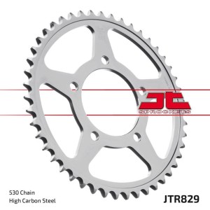 JT ZĘBATKA TYLNA 824 45 SUZUKI GSX 600F '92-97, GSX 750F '99-06, GSXR 750 '88-90 - czarna zębatka łańcucha 530