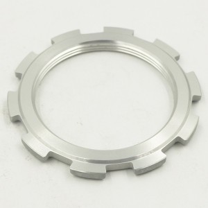 Nakrętka sprężyny amortyzatora tylnego 56mmx6mm 46mm (góra) - 16 sztuk - aluminium