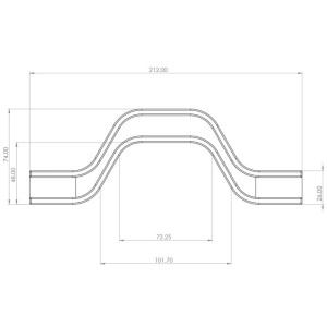Kotwa do betonu Anchor Force z kołkami - Super wzmocniona