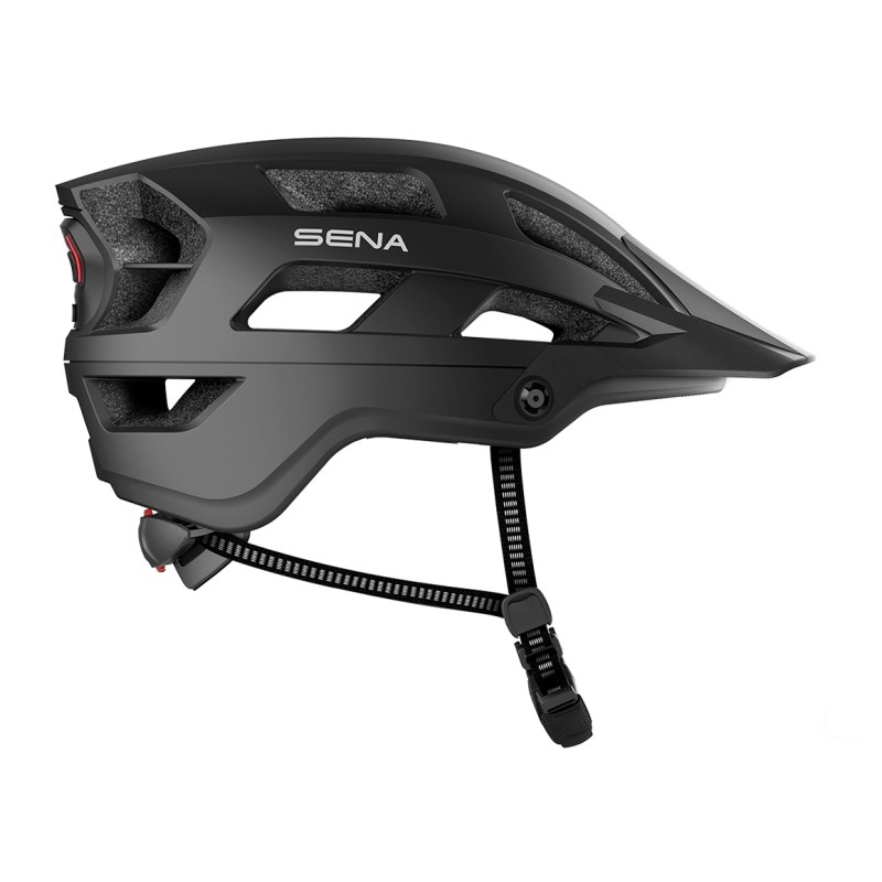 Kask rowerowy SENA M1 Trial z interkomem Bluetooth 4.1, lampką LED, rozmiar L, kolor cza