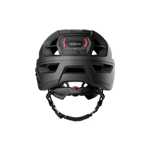 Kask rowerowy SENA M1 Trial z interkomem Bluetooth 4.1, lampką LED, rozmiar L, kolor cza