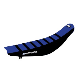 Pokrowiec na siedzenie Yamaha YZ 450F '10-'13 zebra czarno-niebieski