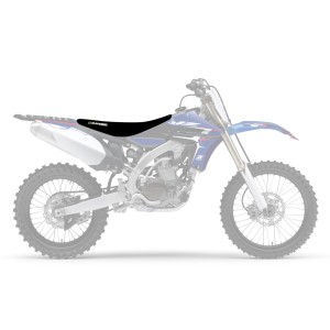 Pokrowiec na siedzenie Yamaha YZ 450F '10-'13 zebra czarno-niebieski