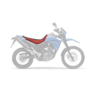 Pokrowiec na siedzenie Yamaha XT 660 R/X '04-'19 - kolor czarny czerwony