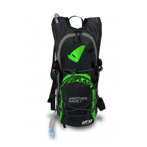 Plecak UFO Camel Bag z systemem hydracyjnym 2L + 5L czarno-zielony