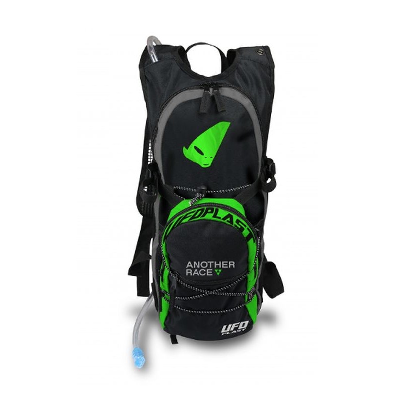 Plecak UFO Camel Bag z systemem hydracyjnym 2L + 5L czarno-zielony