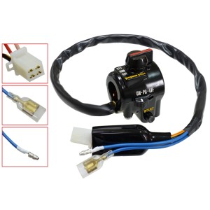 Psychic przełącznik zespolony zapłonu, świateł, rozrusznika na kierownicę Kawasaki KZ 900 / Z1 strona prawa