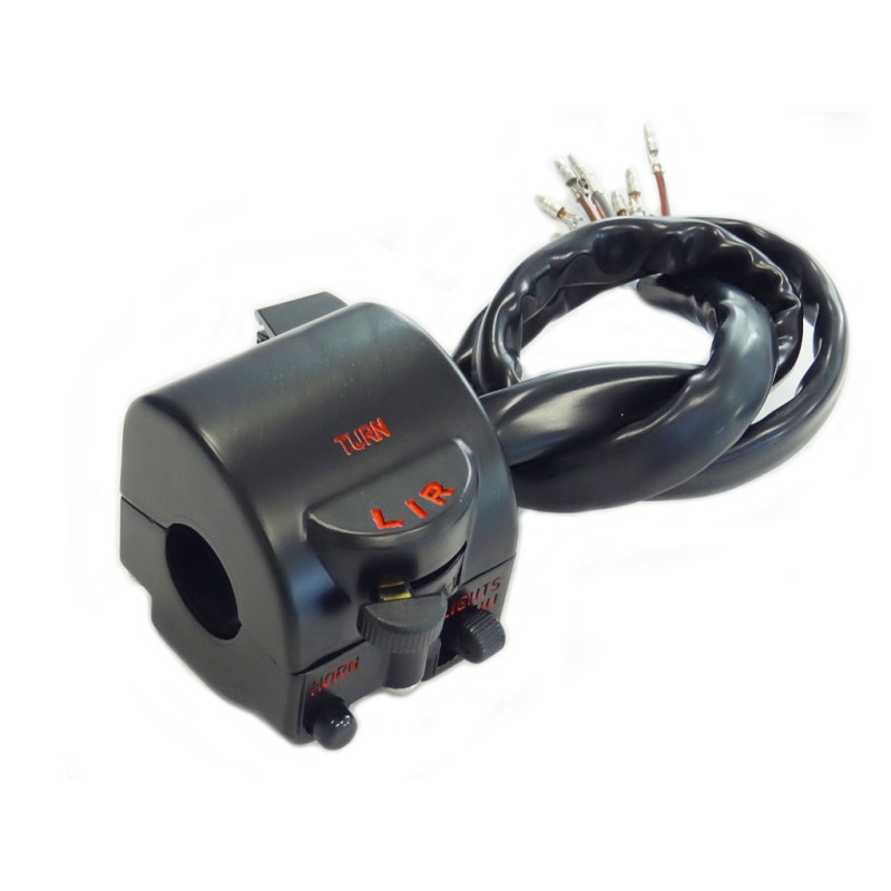 Przełącznik zespolony świateł, kierunkowskazów, sygnału na kierownicę Honda CB 750K - lewa strona