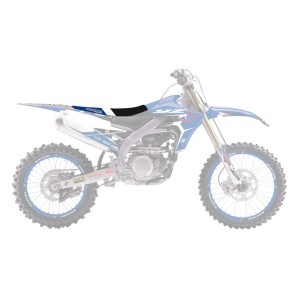 BLACKBIRD WYPRZEDAŻ POKROWIEC / POSZYCIE NA SIEDZENIE YAMAHA YZ 250F '19-'22, YZ 450F '18-'19 DREAM 4 KOLOR CZARNY NIEBIESKI
