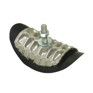 Trzymak opony aluminiowy z gumą 2,15' - Psychic